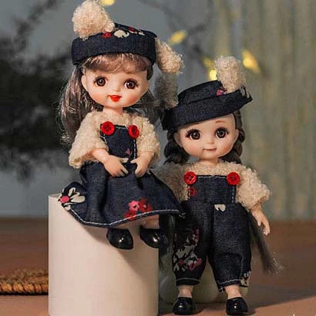 Fashion Doll Pocket Joint Doll Mini BJD Dolls 1/12 BJD Doll Figure Action Toys