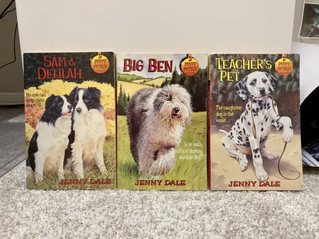 Puppy Patrol Set Of 3 - Big Ben, Teacher’s Pet, Sam & Delilah (2000, Paperback)