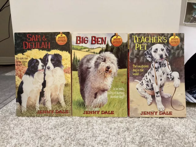 Puppy Patrol Set Of 3 - Big Ben, Teacher’s Pet, Sam & Delilah (2000, Paperback)