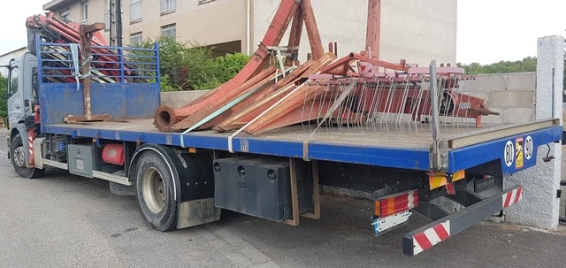 Mercedes Axor 1829 Avec Grue Fassi F170 Plateau 8