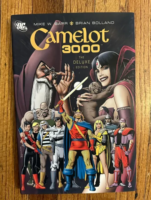 Camelot 3000 Deluxe Edition Graphic Novel Hardcover (Barr, Bolland) DC Comics