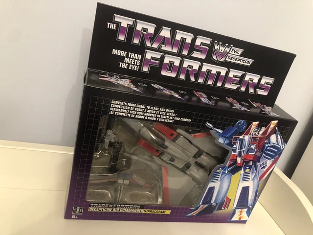 Figurine Transformers Starscream 1985 – Hasbro – Decepticon Air Commander