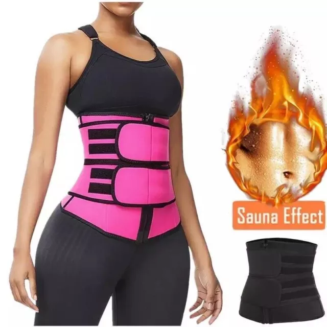 Women Waist Trainer Corset Sauna Sweat Weight Loss Body Shaper