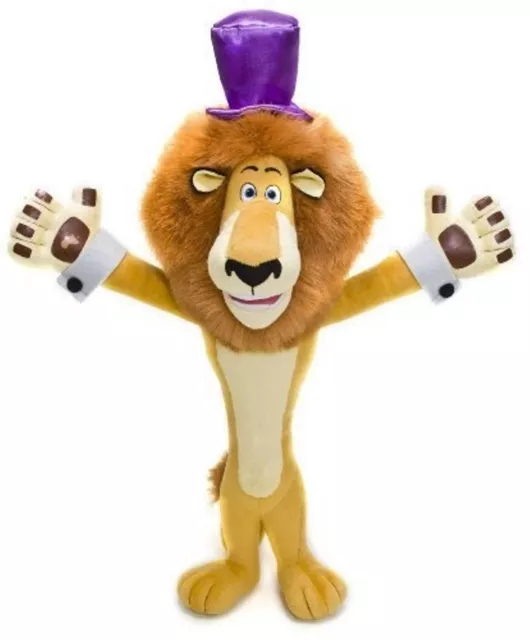 Madagascar 3 Dreamworks Soft Toy Plush 24Cm Chia Alex Seal Melman Brand New 3