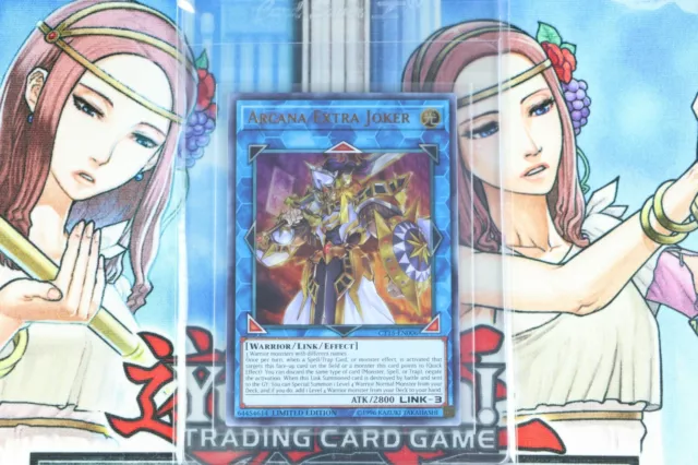 Yugioh Arcana Extra Joker CT15-EN006 Limited Edition Ultra Rare
