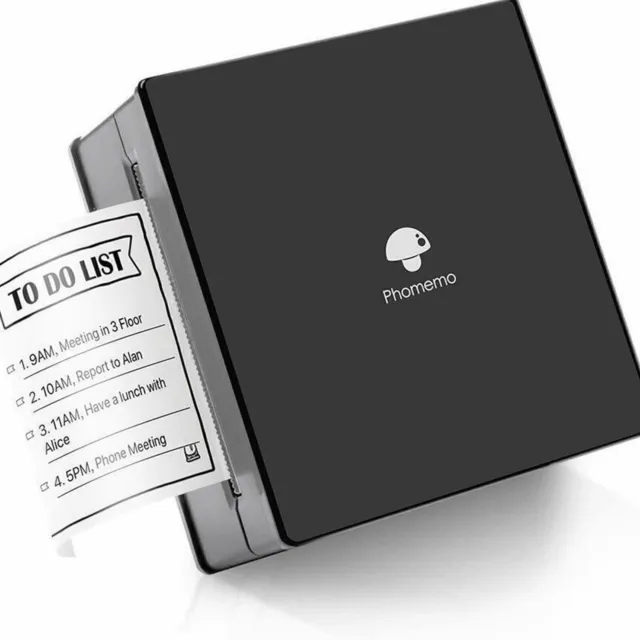 Mini Instant Portable Bluetooth Thermal Printer Pocket Sticker