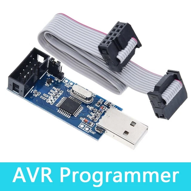 Adattatore programmatore kit scheda STK500 supporta Linux su 6 pin USB 10 Pi