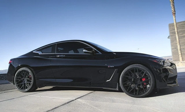 Q70 R35 Wheels 20” ROHANA RFX10 Gloss Black Concave Wheels For Inifiniti Q50 Q60 Q70 ...