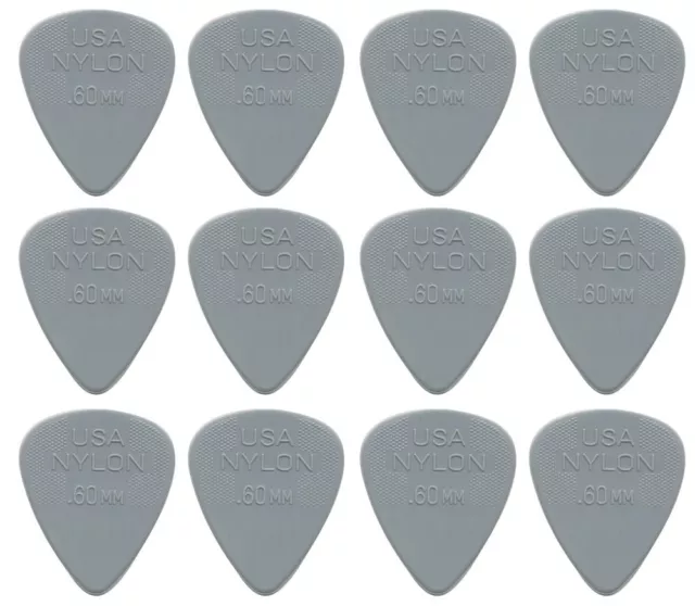 JIM DUNLOP 442 Nylon Standard Players Pack 0,60mm