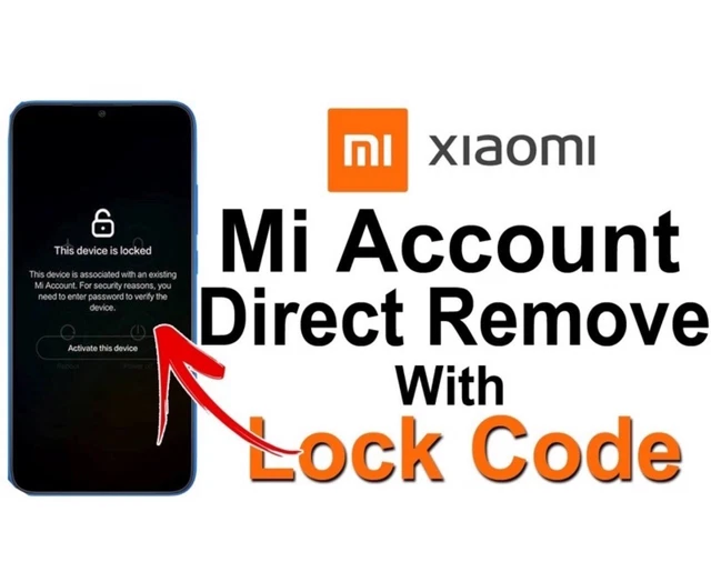 Service officiel de suppression de compte Xiaomi MI EUROPE