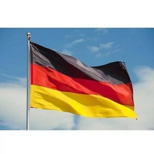 Germany Flag Large, German Deutschland National Sports Football Flag