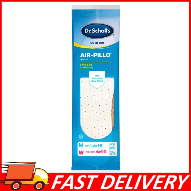 6-Pack Dr. Scholls Air-Pillo Insoles Unisex (Men 7-13) (Woman 5-10)