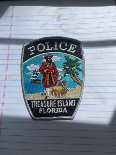 Florida - Treasure Island FL Police Dept Patch Pirate