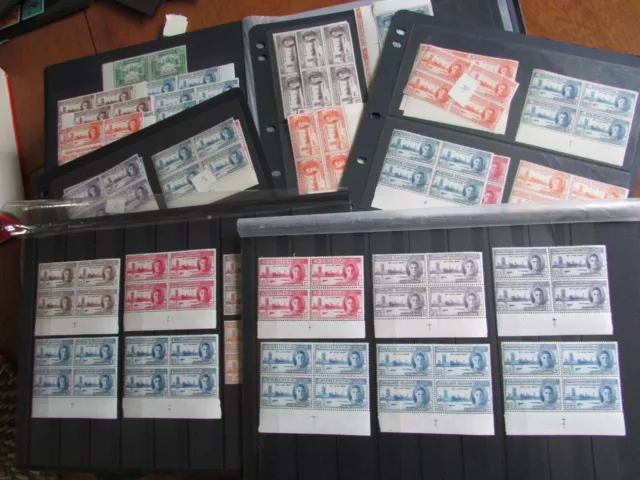 1946 ‘Victory’ MNH Stamp Blocks. Multi-List, Only £2.50/Set