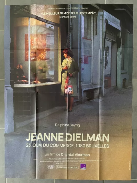 Affiche Cinéma JEANNE DIELMAN 120x160cm Poster / Chantal Akerman Delphine Seyrig