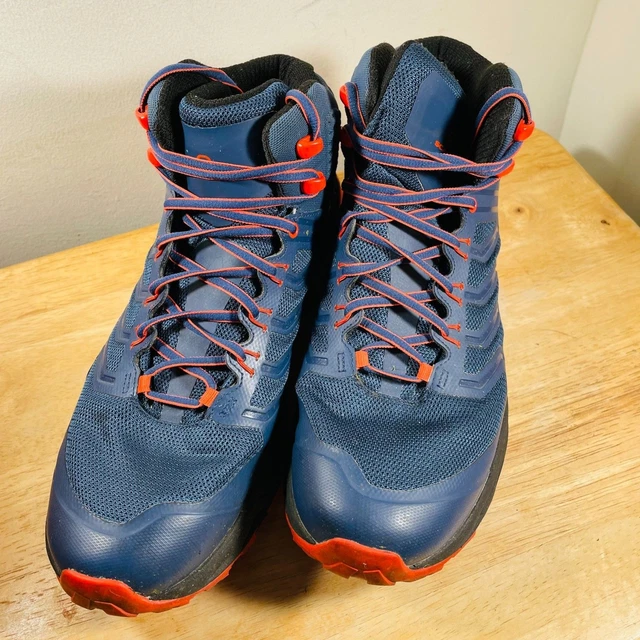 SCARPA RUSH MID GTX Mens Size 11 Boots Blue Hiking Shoes Outdoors