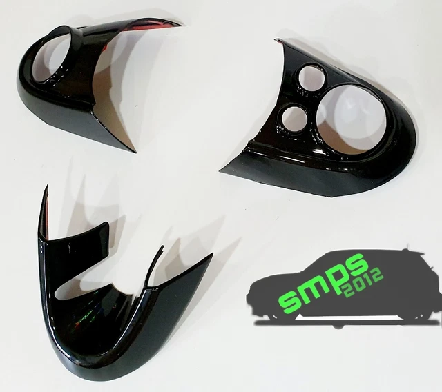 Kit Linea Cintura Nero Lucido Mini Gen 3 F56 Finiture Finestra Vinile - Foto 6