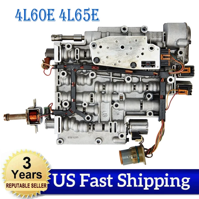 4L60E 4L65E Transmission Valve Body With Solenoids For 2003-2005 Chevy GMC USA