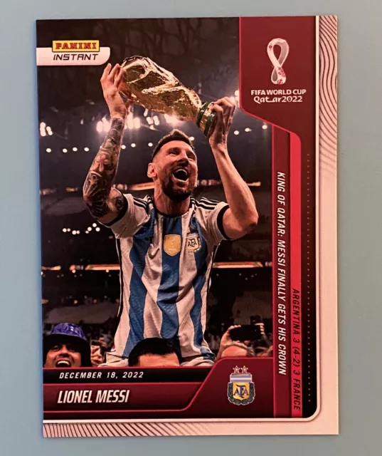 2022 Panini Instant FIFA World Cup Soccer Trading Cards Pick From List