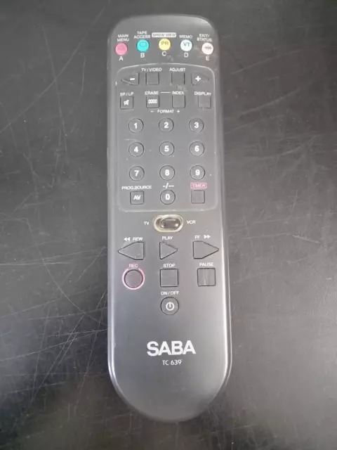 Telecomando / Remote Control Saba Tc639 Tv/Vcr