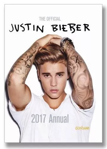 The Official Justin Bieber Annual 2017 (Annuals 2017) by Centum Books Book The