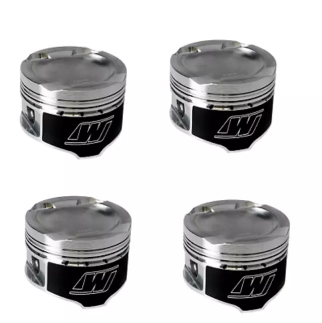 Wiseco Piston Kit 87.00mm Bore, 5 Dome Dish fits Honda / Acura K20, RSX-S, K24