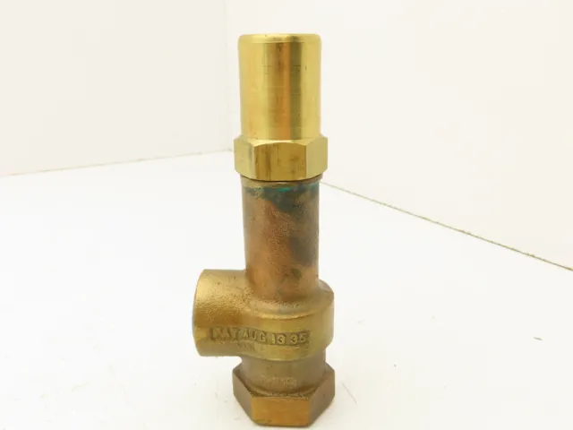 Trane VAL 1467 Fulflo Pressure Relief Valve 1/2"NPT In/Out Brass 3