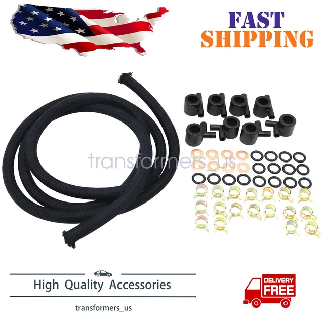 FUEL INJECTOR RETURN Line Kit For Ford F250/F350 198894 Diesel Trucks