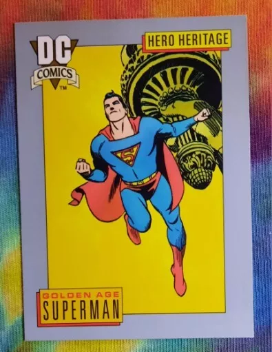 DC COMIcs SUPERMAN Card