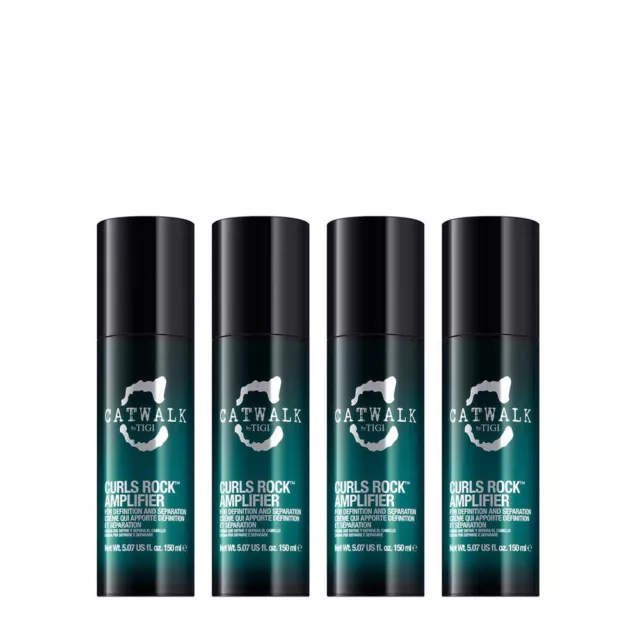 Tigi Catwalk Curlesque Curls Rock Amplifier 4x150ml