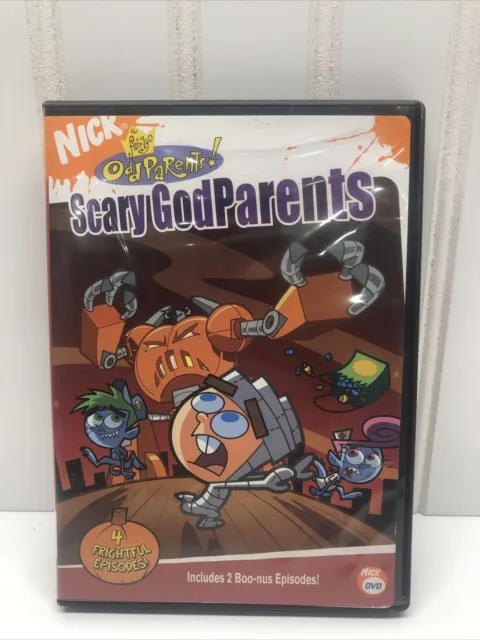 The Fairly OddParents: Scary GodParents DVD Nickelodeon 2005 Halloween