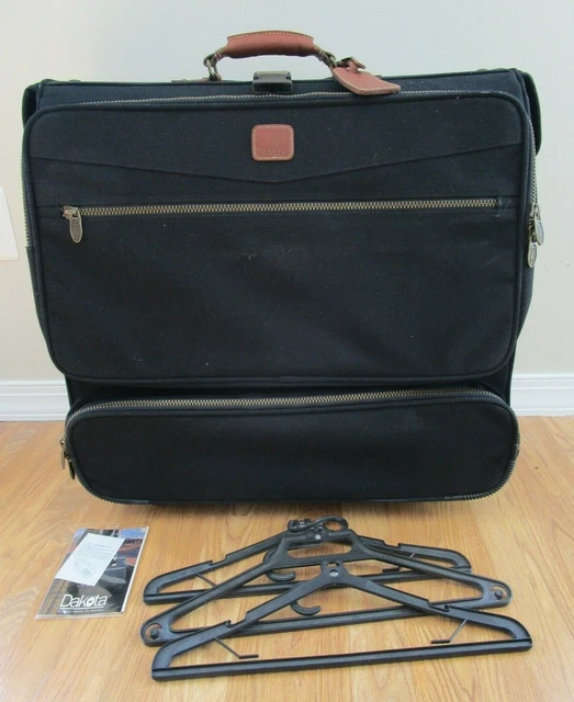 TUMI DAKOTA Black Ballistic Nylon WHEELED DELUXE GARMENT BAG Luggage
