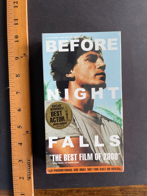 Before Night Falls (VHS, 2001) Very Rare - Promo Tape SEALED!!!