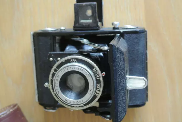 Zeiss Ikon Nettar 515/16 Folding Camera with Novar 7.5cm Lens BABY NETTAR