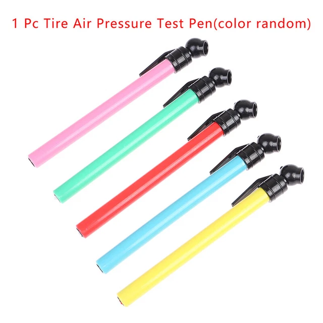 Manomètre De Pression De Pneu En Acier Inoxydable - Double Tête Pour Valve Extérieure/intérieure - Jusqu'à 300 PSI - Compact Et Portable