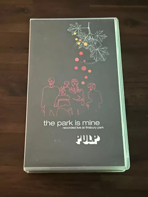 PULP  the Park is mine VHS cassette near mint condition