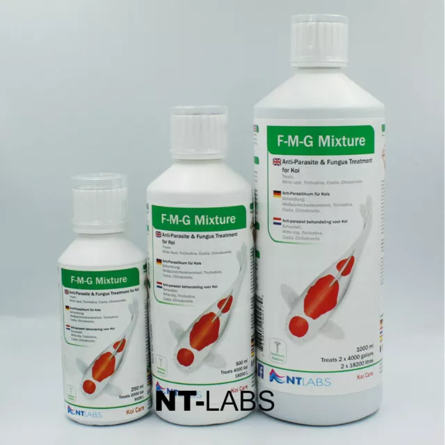 NT- Labs Koi Care F-M-G Various Size Pond Parasite Treatment