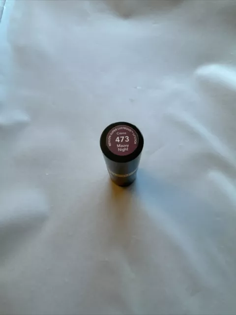 Revlon Super Lustrous Lipstick Creme, Mauvy Night 473, 0.15 fl oz L