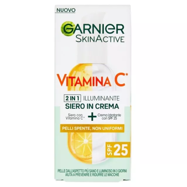 Garnier Visage Vitamine C 50 Ml. Sérum Crème Antimacc