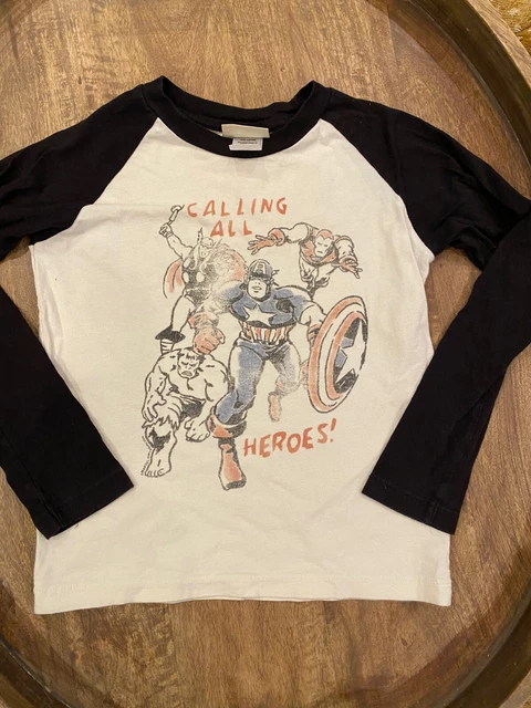 Baby Gap Toddler Boys Superhero Shirt, Size 4 Years
