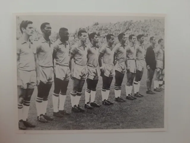Fussball-Könige Pele #157 Pabel from Album 1962 soccer card WM 1958 Team brazil