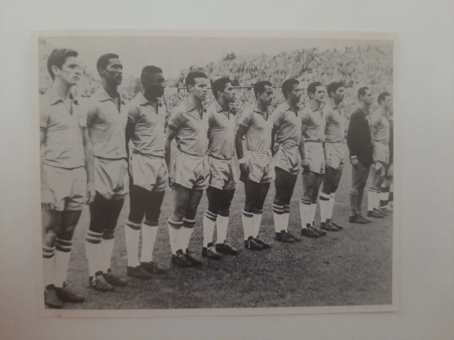 Fussball-Könige Pele #157 Pabel from Album 1962 soccer card WM 1958 Team brazil
