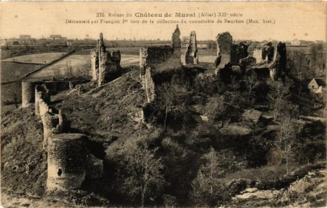 CPA AK Military - Ruins of Murat Castle (697909)