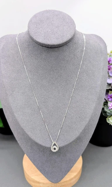 Chaîne D'amour Mauboussin En Or Blanc Avec Diamant 0,5 Carat - Pendentif Neuf Avec étiquettes