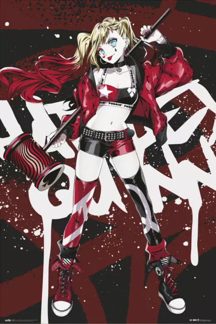 Harley Quinn - DC Comics Anime / Manga Poster (Size: 24" x 36")