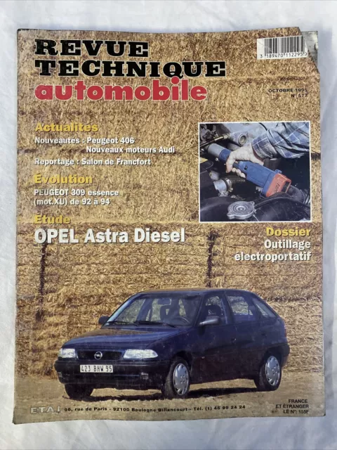 Revue technique automobile RTA OPEL ASTRA G essence et diesel