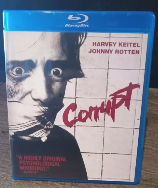 CORRUPT DVD 1983 Harvey Kietel Co-Stars Johnny Rotten of Sex