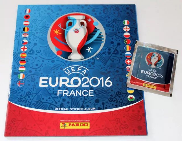 Panini UEFA EM EURO 2016 FRANCE – ED. SOUTH AMERICA LEERALBUM EMPTY ALBUM