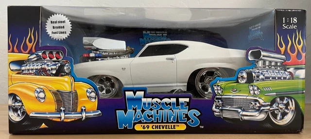 MUSCLE MACHINES 1969 Chevy Chevelle SS Vintage 2003 FunLine
