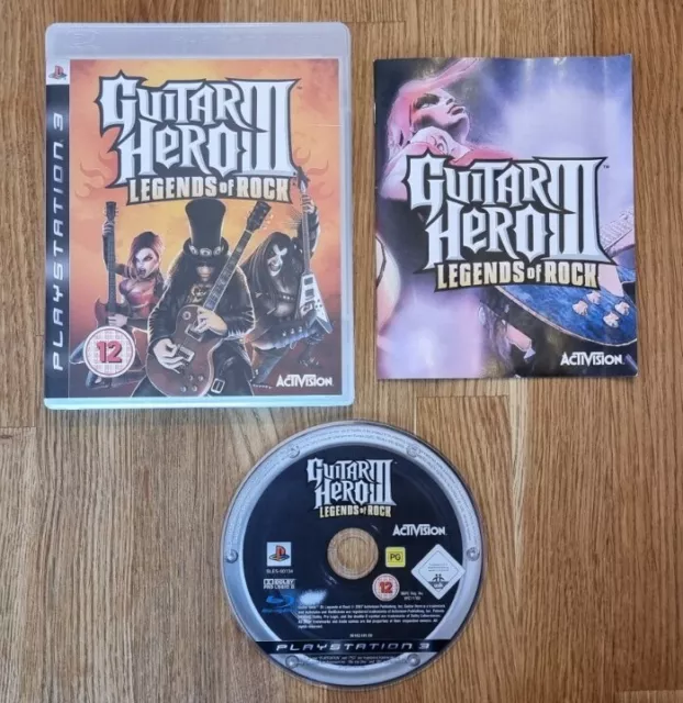 Guitar Hero 3 III Legends Of Rock PlayStation 3 PS3 Computer Game